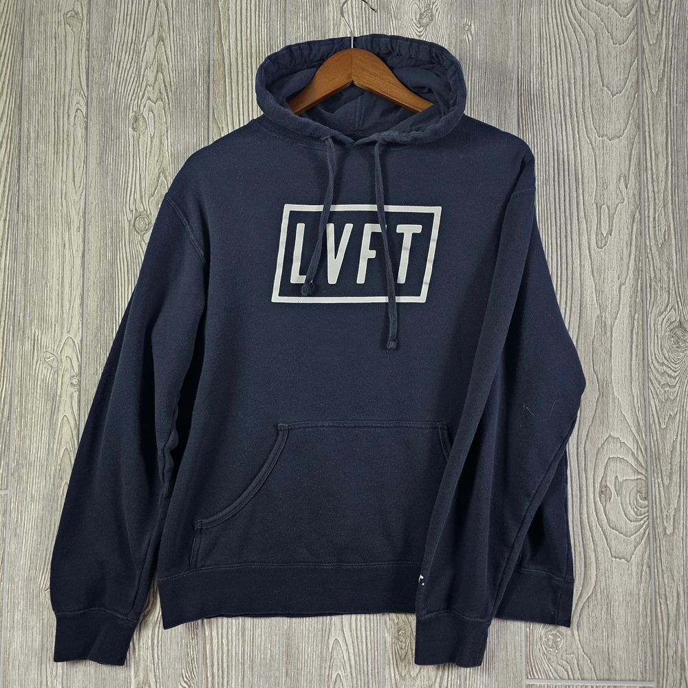 Live Fit LVFT Pullover Hoodie Women's‎  Large Black Faded Performance Pullover